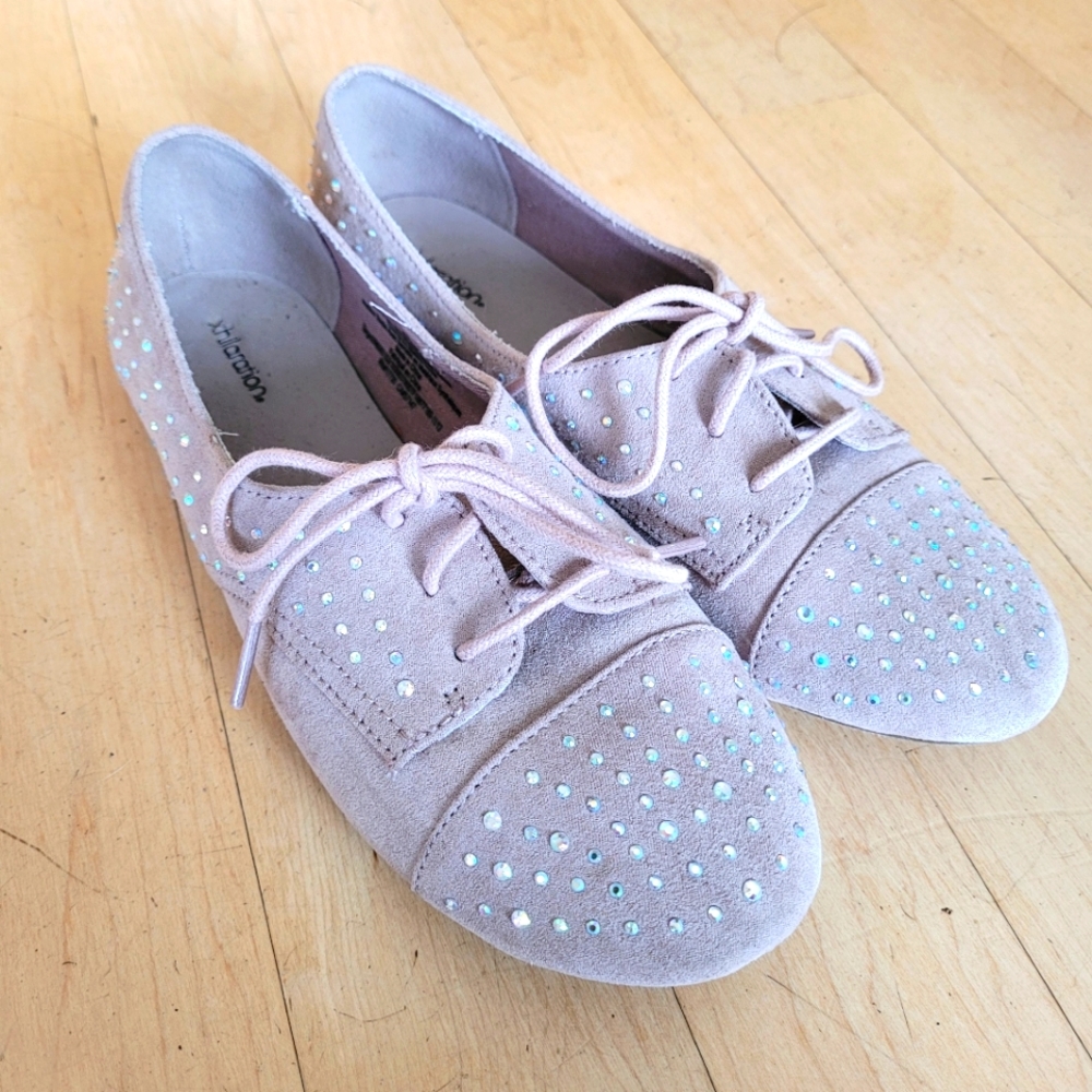 Xhilaration Gem Badazzled Flats